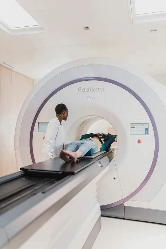 Full Body MRI website design featuring diagnostic imaging services